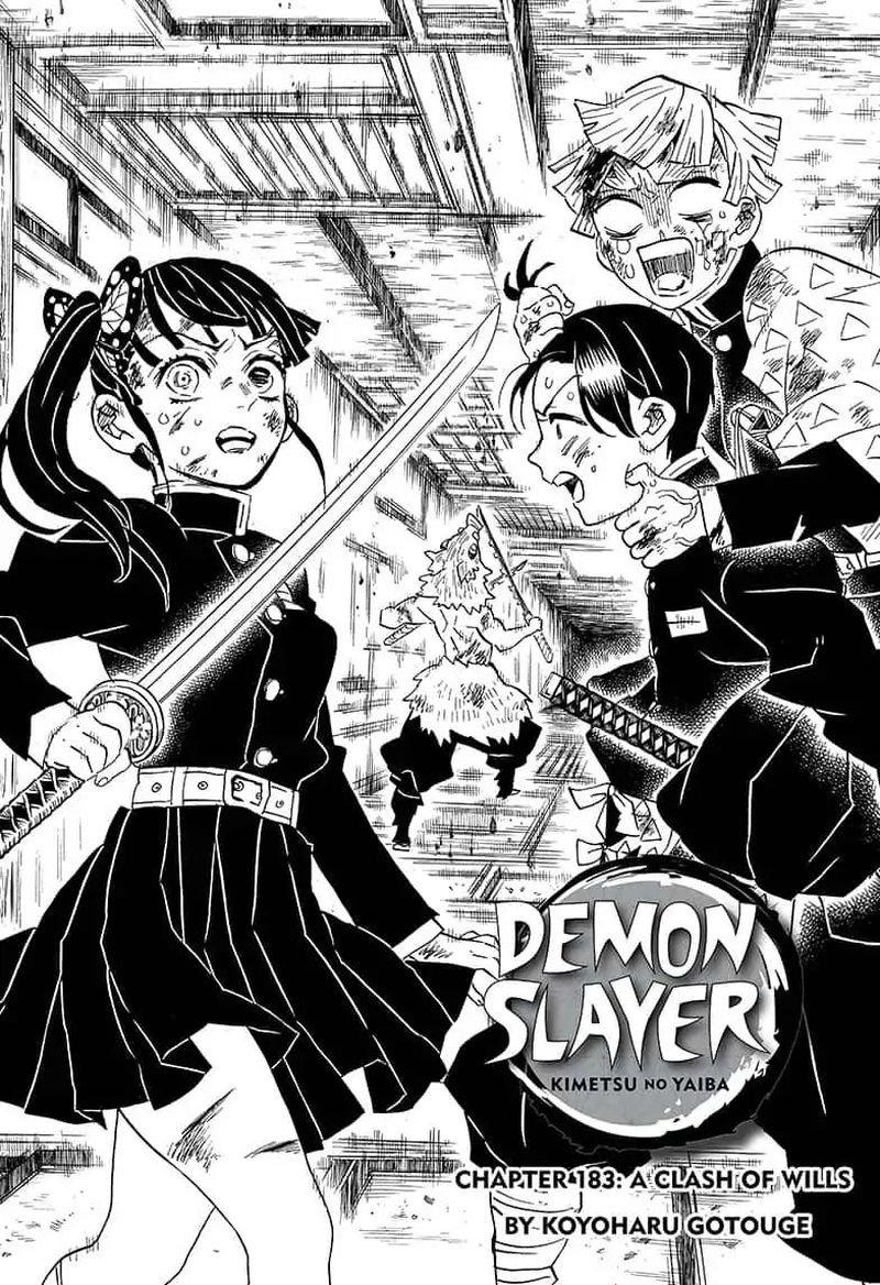 Demon Slayer Chapter 183 - Page