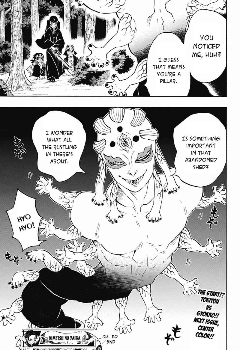 Demon Slayer Chapter 110 - Page
